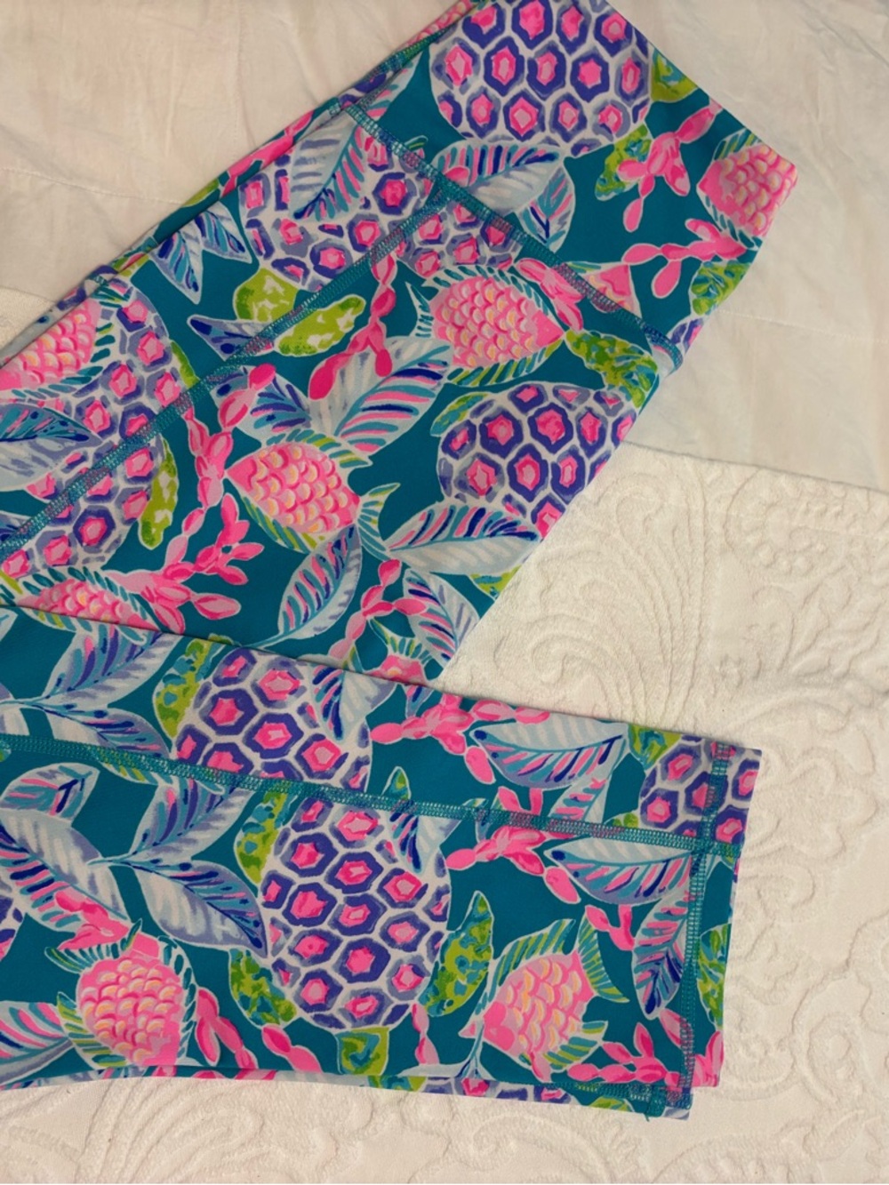 Lilly Pulitzer Luxletic Leggings M Capri length